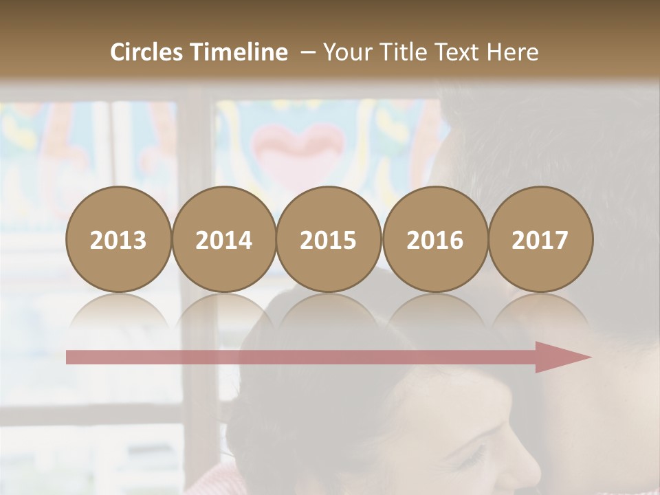 Hugging Fun Fairs German Beerfest PowerPoint Template