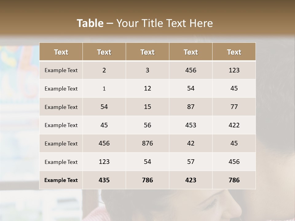 Hugging Fun Fairs German Beerfest PowerPoint Template