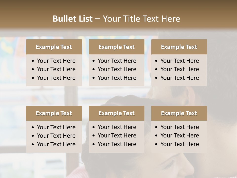 Hugging Fun Fairs German Beerfest PowerPoint Template