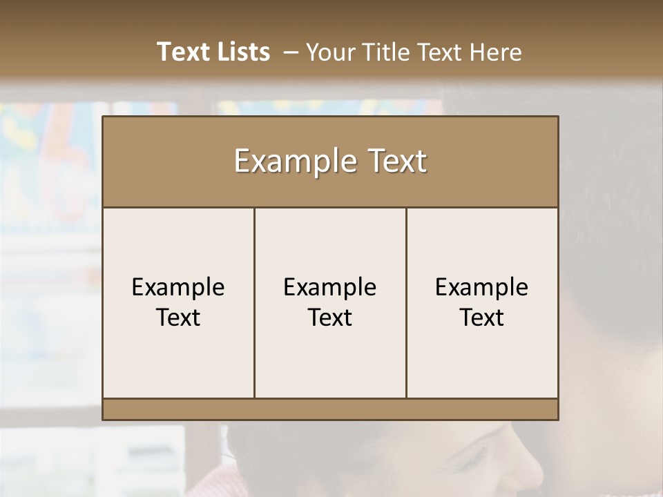Hugging Fun Fairs German Beerfest PowerPoint Template