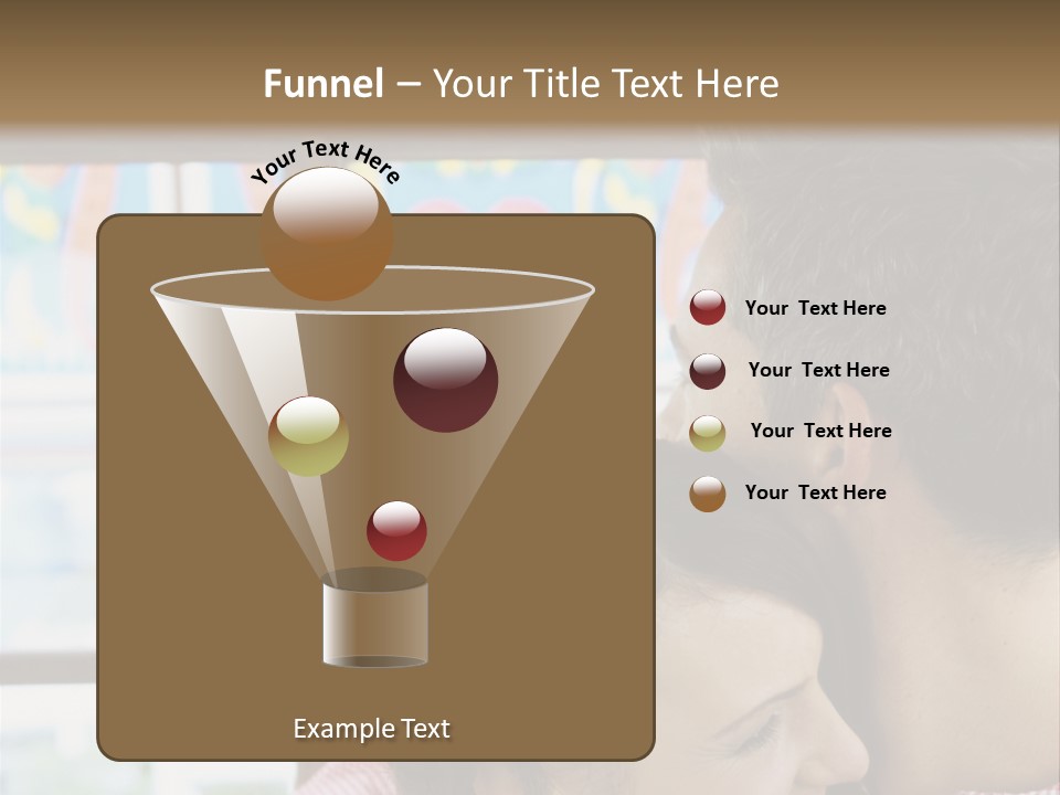 Hugging Fun Fairs German Beerfest PowerPoint Template