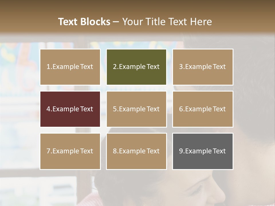 Hugging Fun Fairs German Beerfest PowerPoint Template