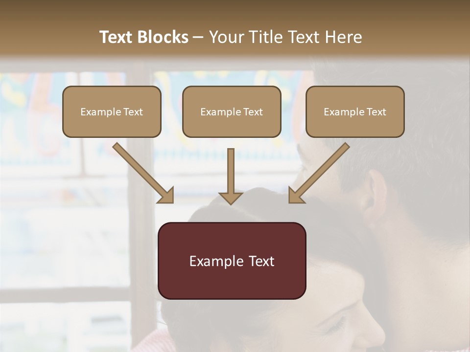 Hugging Fun Fairs German Beerfest PowerPoint Template