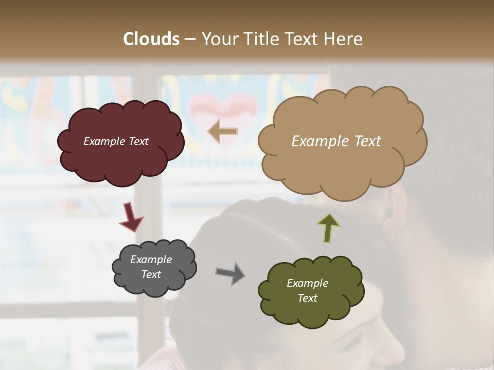 Hugging Fun Fairs German Beerfest PowerPoint Template