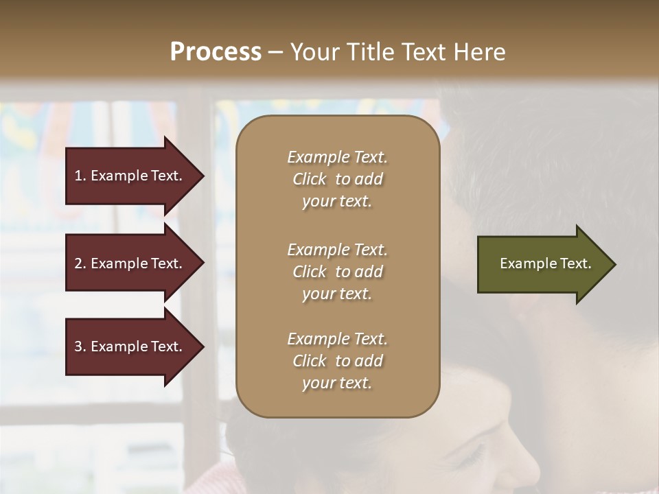 Hugging Fun Fairs German Beerfest PowerPoint Template