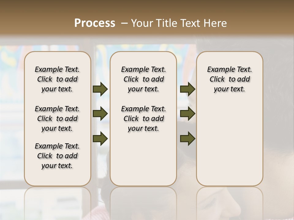 Hugging Fun Fairs German Beerfest PowerPoint Template
