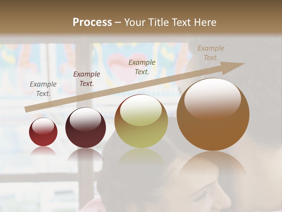 Hugging Fun Fairs German Beerfest PowerPoint Template