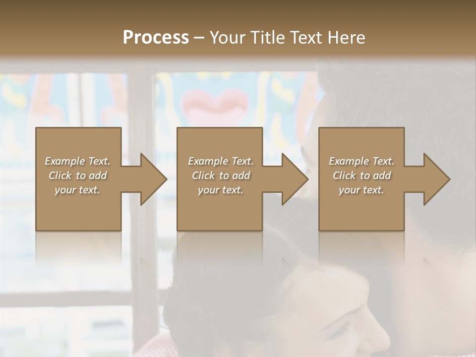 Hugging Fun Fairs German Beerfest PowerPoint Template