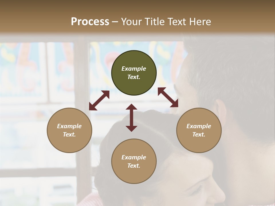 Hugging Fun Fairs German Beerfest PowerPoint Template