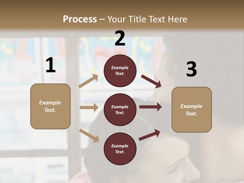 Hugging Fun Fairs German Beerfest PowerPoint Template