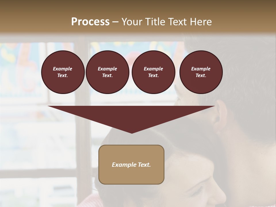 Hugging Fun Fairs German Beerfest PowerPoint Template