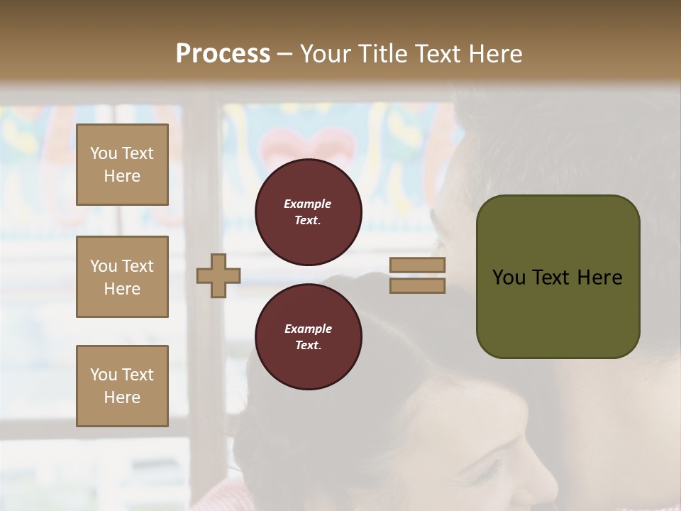 Hugging Fun Fairs German Beerfest PowerPoint Template