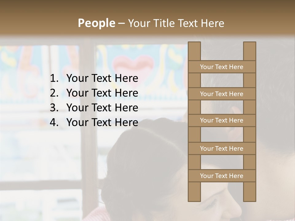 Hugging Fun Fairs German Beerfest PowerPoint Template
