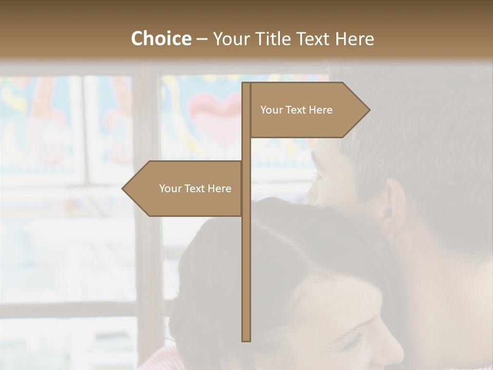Hugging Fun Fairs German Beerfest PowerPoint Template
