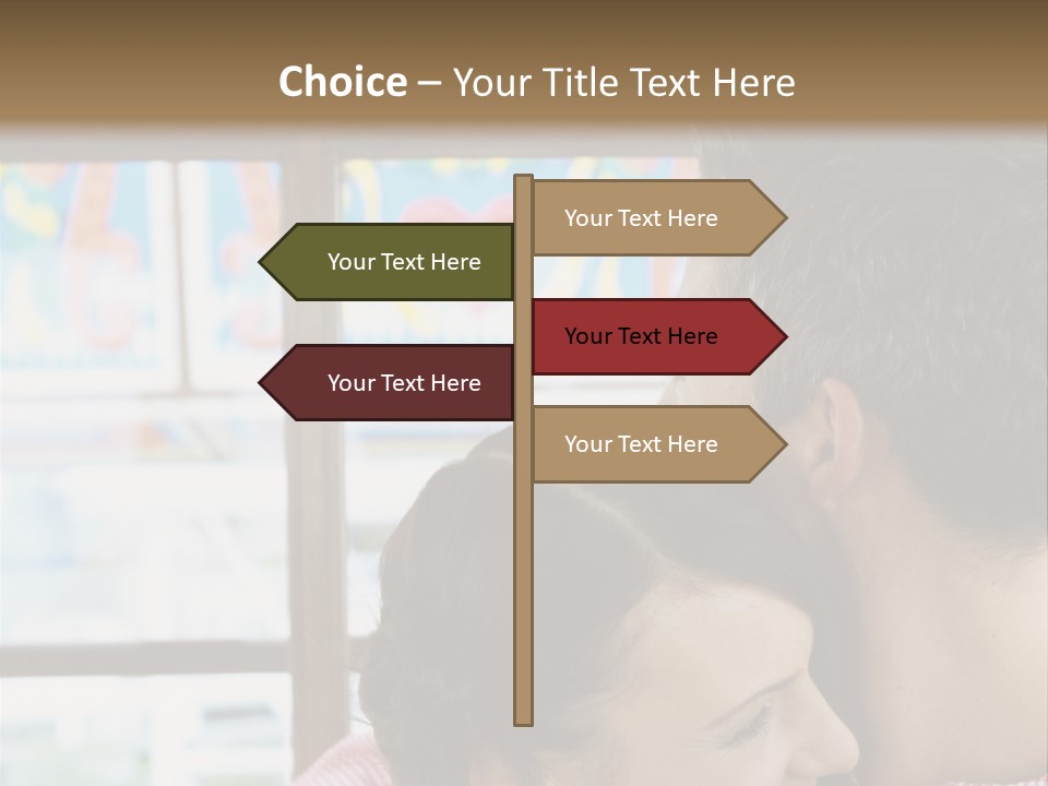 Hugging Fun Fairs German Beerfest PowerPoint Template