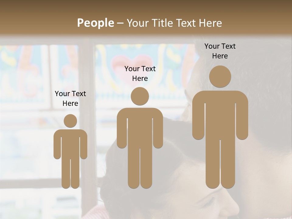 Hugging Fun Fairs German Beerfest PowerPoint Template