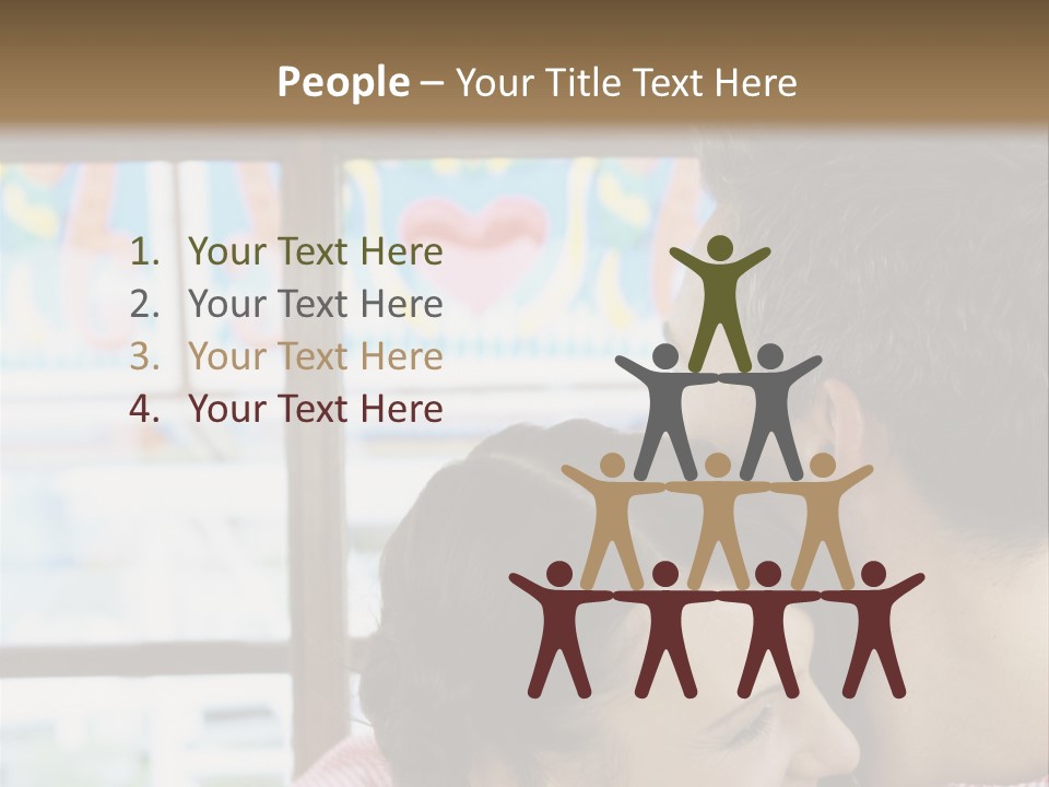 Hugging Fun Fairs German Beerfest PowerPoint Template