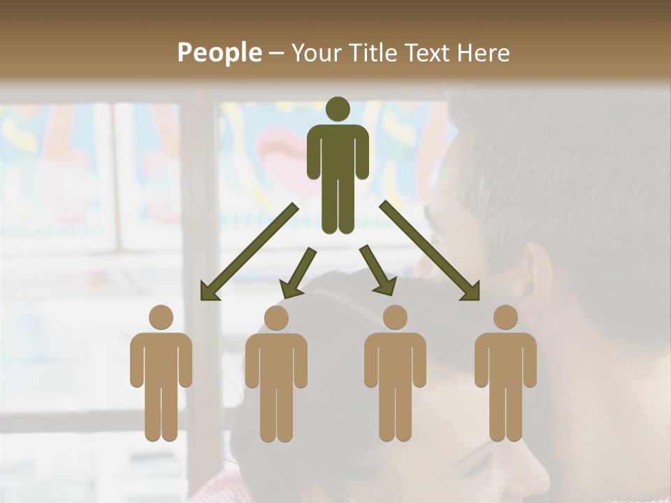 Hugging Fun Fairs German Beerfest PowerPoint Template