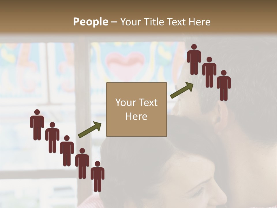 Hugging Fun Fairs German Beerfest PowerPoint Template