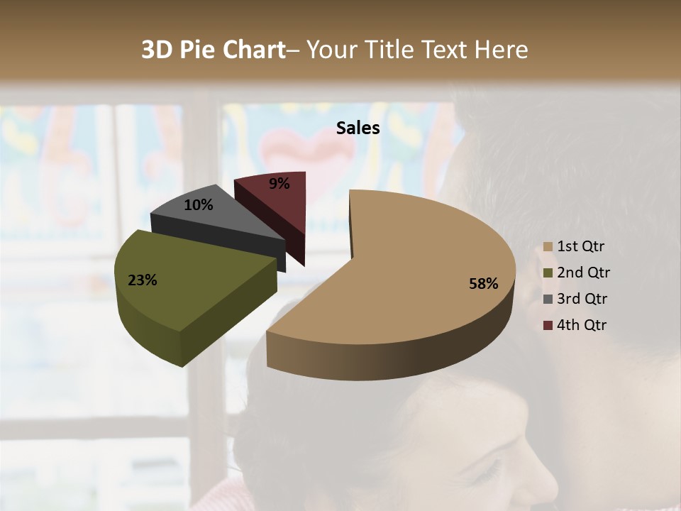 Hugging Fun Fairs German Beerfest PowerPoint Template
