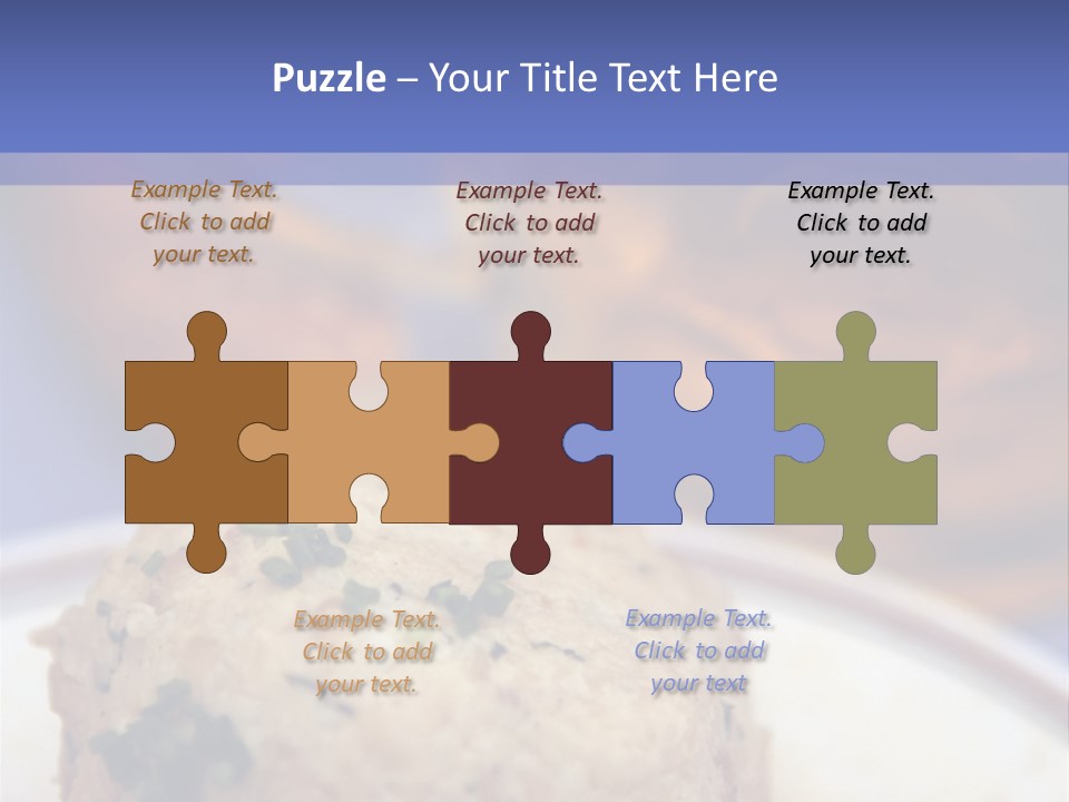 Midday Meal Drinking Glass Beer Festival PowerPoint Template