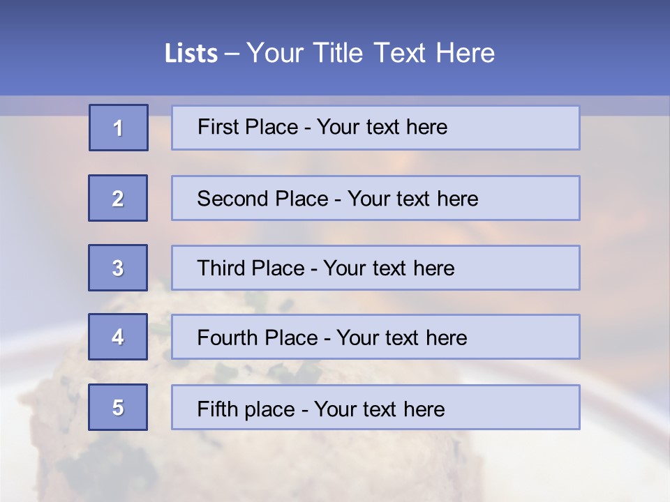 Midday Meal Drinking Glass Beer Festival PowerPoint Template