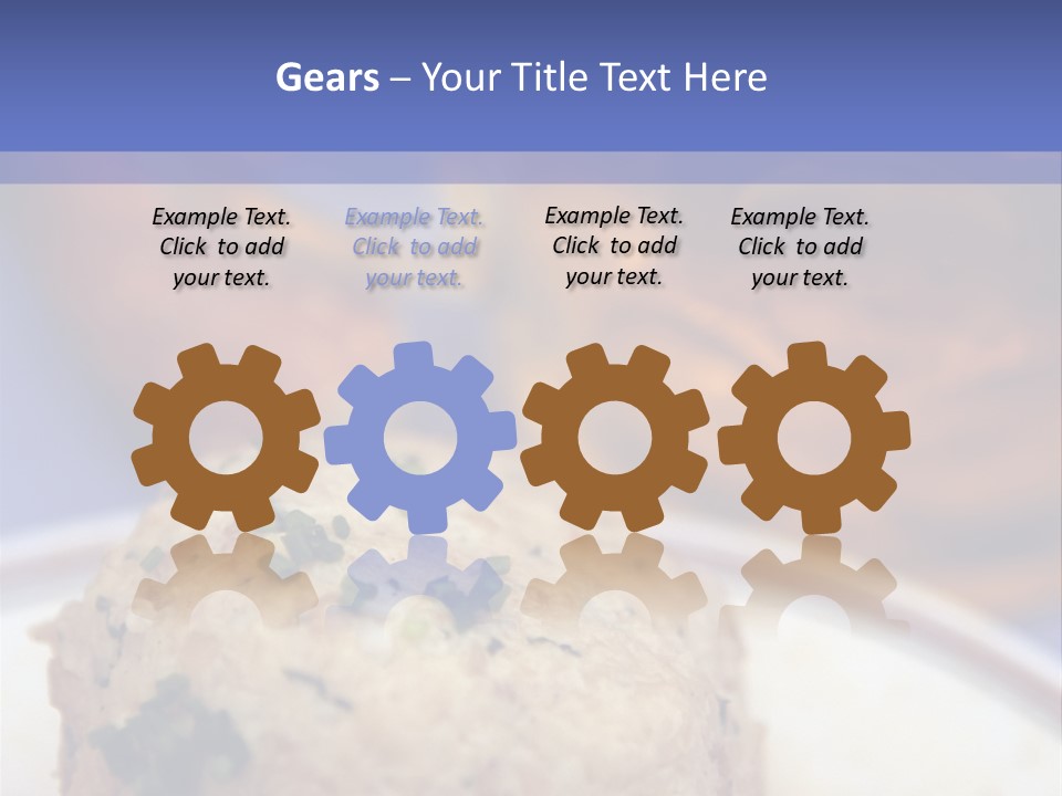 Midday Meal Drinking Glass Beer Festival PowerPoint Template