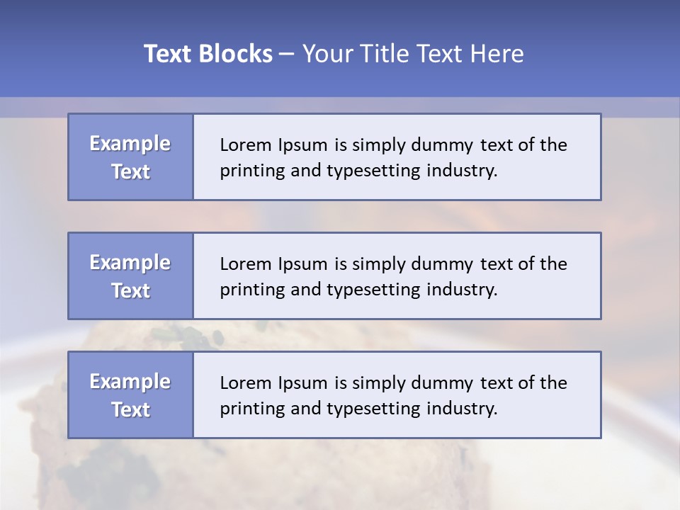 Midday Meal Drinking Glass Beer Festival PowerPoint Template