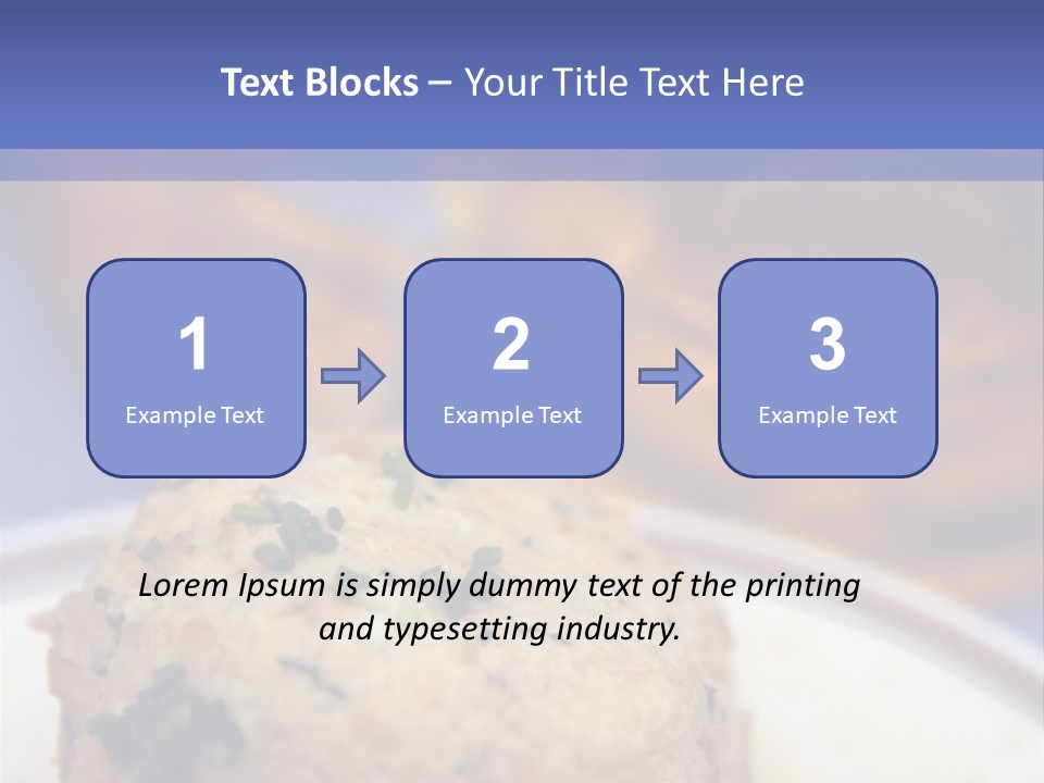 Midday Meal Drinking Glass Beer Festival PowerPoint Template