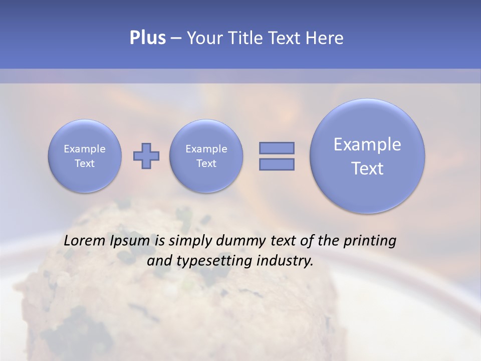 Midday Meal Drinking Glass Beer Festival PowerPoint Template