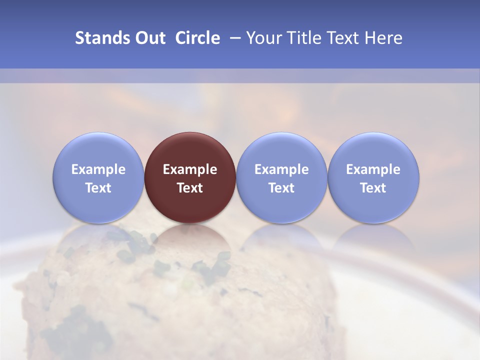 Midday Meal Drinking Glass Beer Festival PowerPoint Template