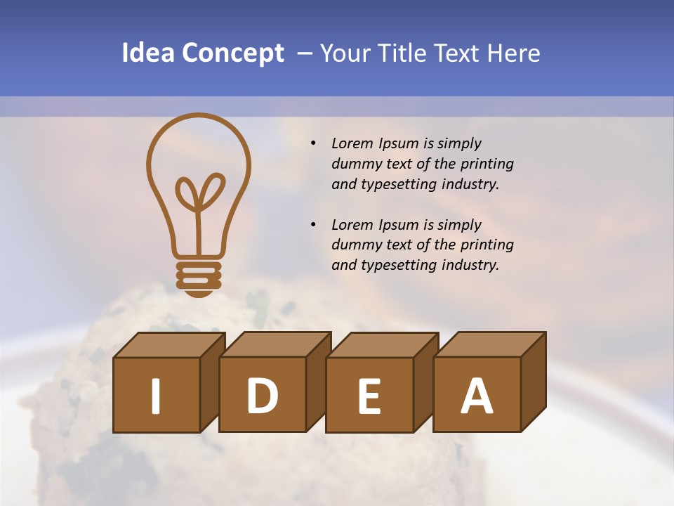 Midday Meal Drinking Glass Beer Festival PowerPoint Template