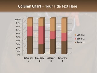 Pint Glasses Man Standing Up PowerPoint Template