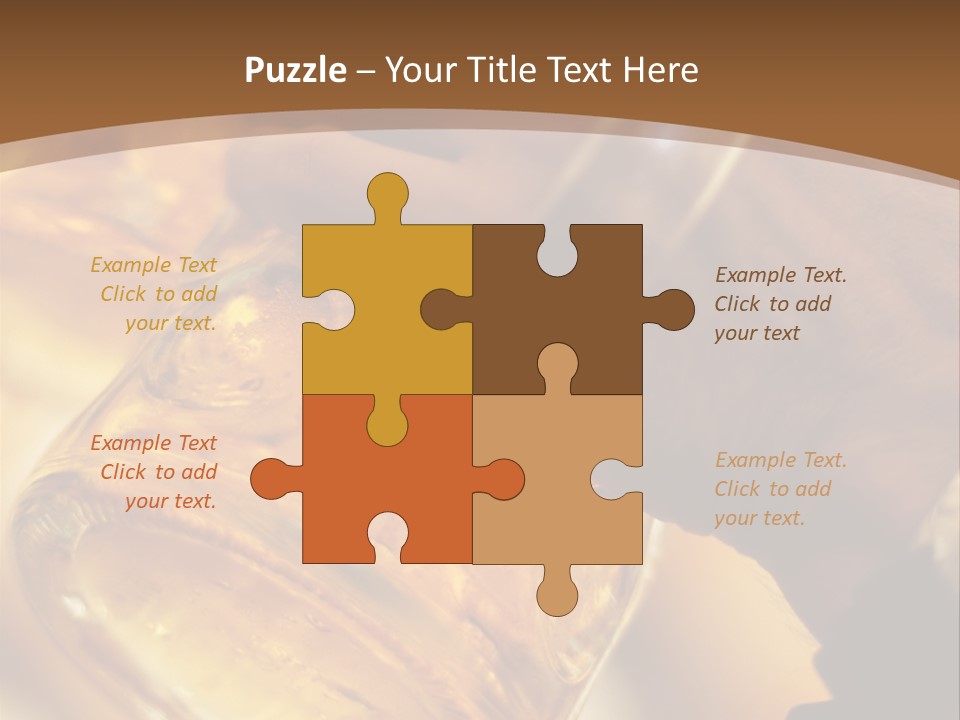 One Person National Cultures German Beer Festival PowerPoint Template