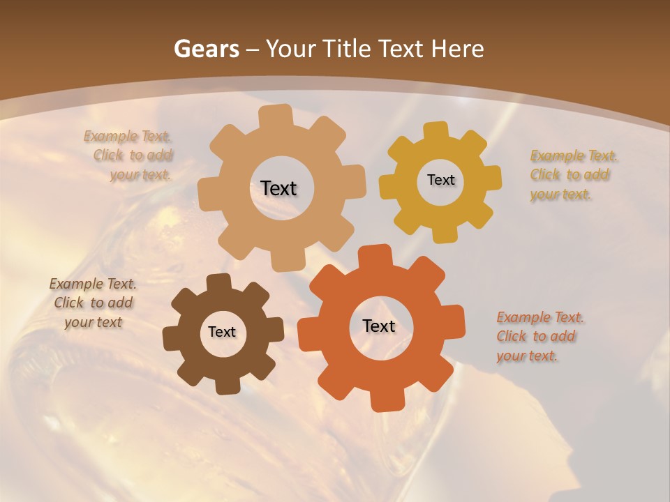 One Person National Cultures German Beer Festival PowerPoint Template