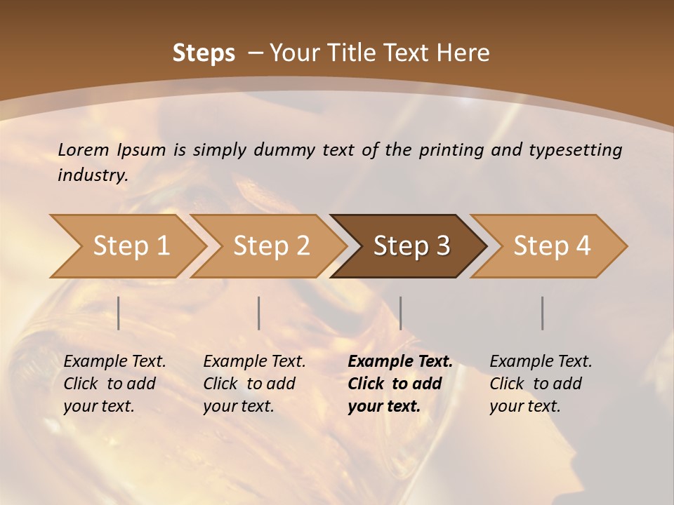 One Person National Cultures German Beer Festival PowerPoint Template