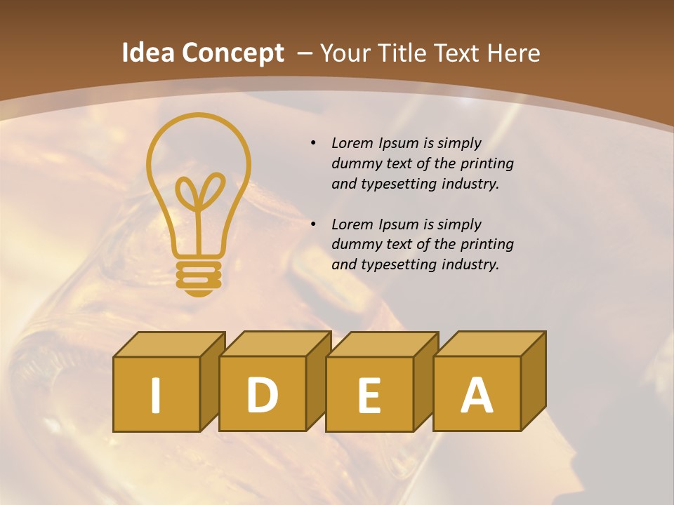 One Person National Cultures German Beer Festival PowerPoint Template