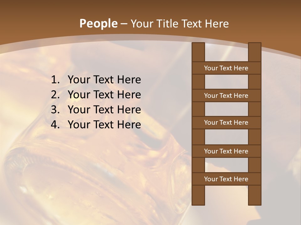 One Person National Cultures German Beer Festival PowerPoint Template