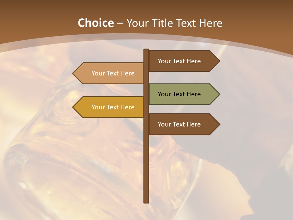 One Person National Cultures German Beer Festival PowerPoint Template