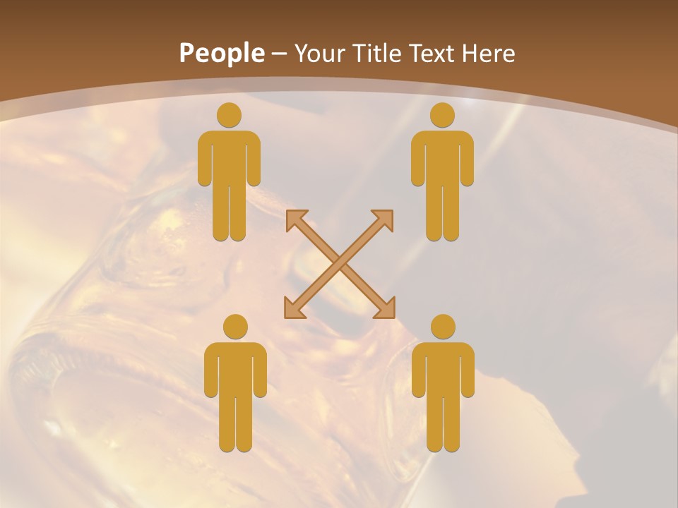 One Person National Cultures German Beer Festival PowerPoint Template