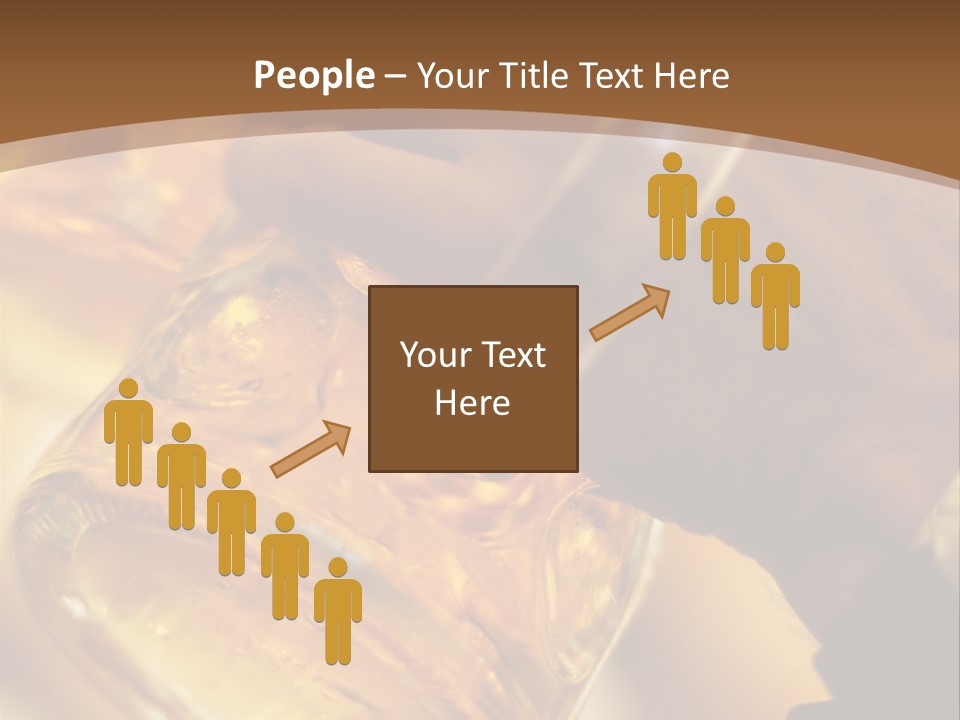 One Person National Cultures German Beer Festival PowerPoint Template