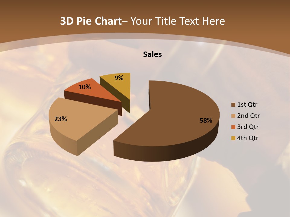 One Person National Cultures German Beer Festival PowerPoint Template