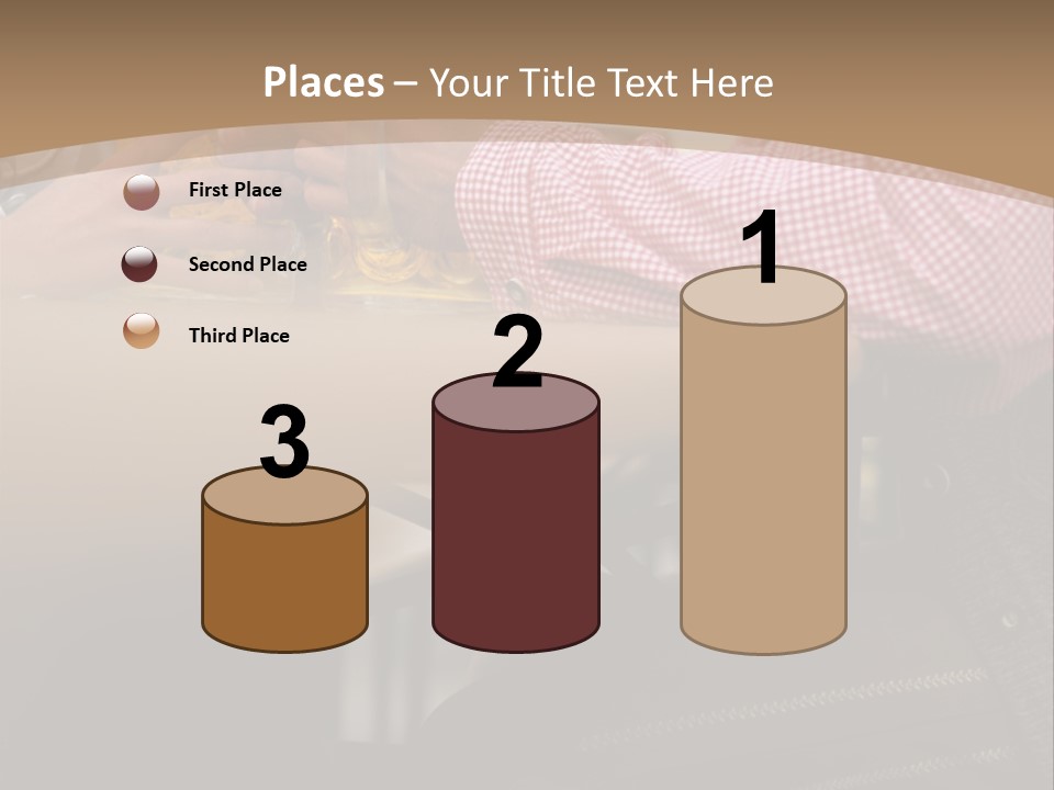 Male Heteroual Couple Munich Beer Festival PowerPoint Template