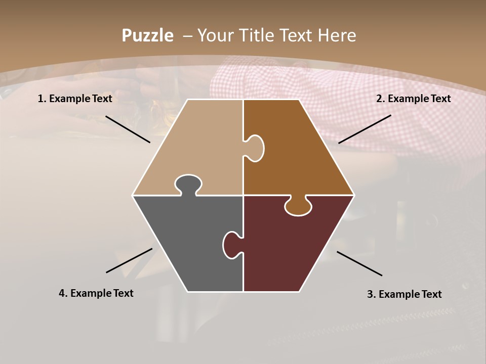 Male Heteroual Couple Munich Beer Festival PowerPoint Template