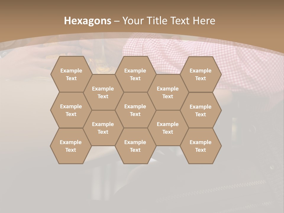 Male Heteroual Couple Munich Beer Festival PowerPoint Template