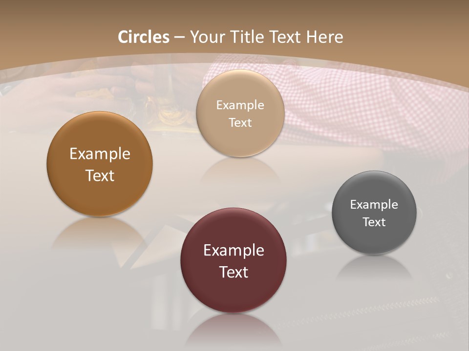 Male Heteroual Couple Munich Beer Festival PowerPoint Template