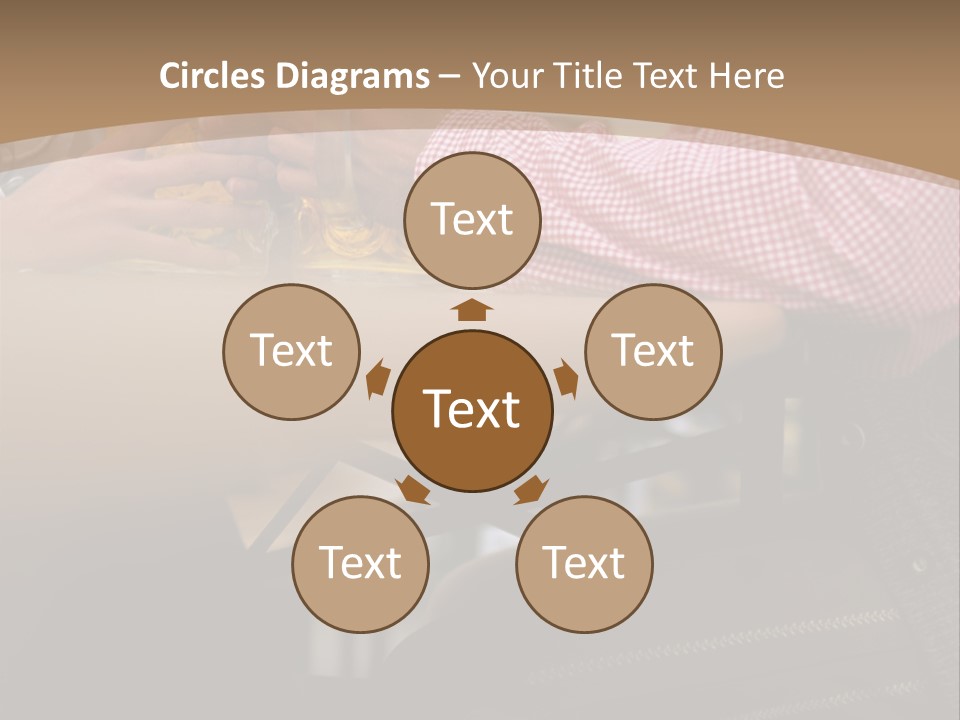 Male Heteroual Couple Munich Beer Festival PowerPoint Template