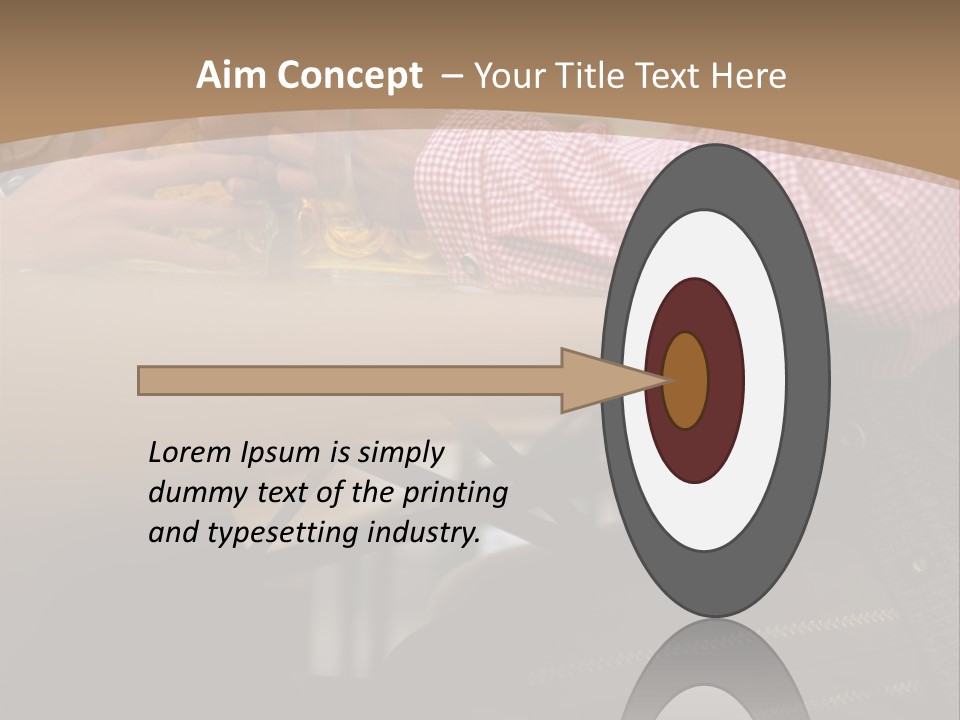 Male Heteroual Couple Munich Beer Festival PowerPoint Template