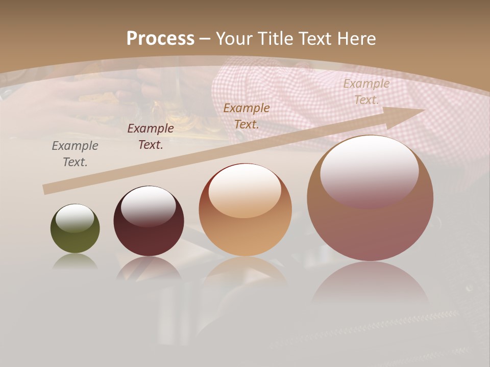 Male Heteroual Couple Munich Beer Festival PowerPoint Template