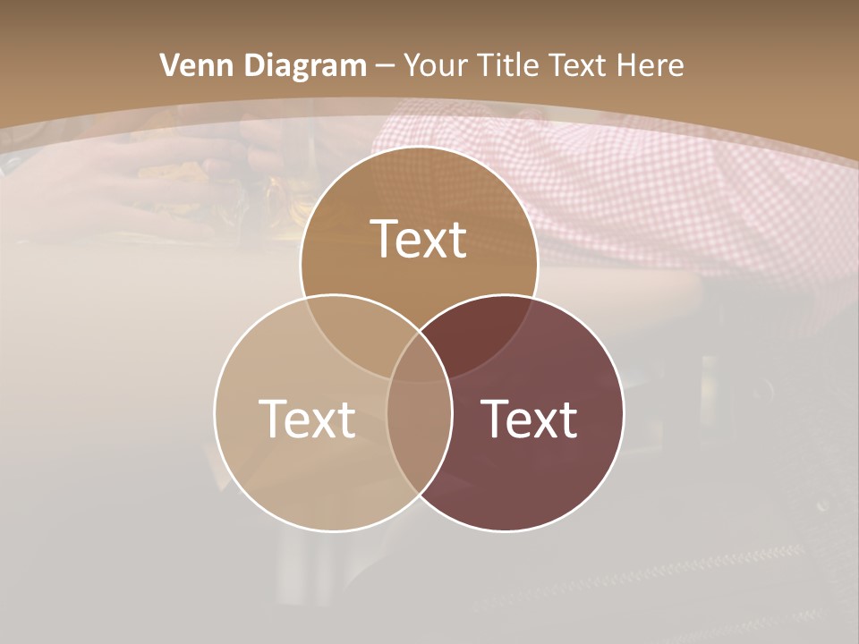 Male Heteroual Couple Munich Beer Festival PowerPoint Template